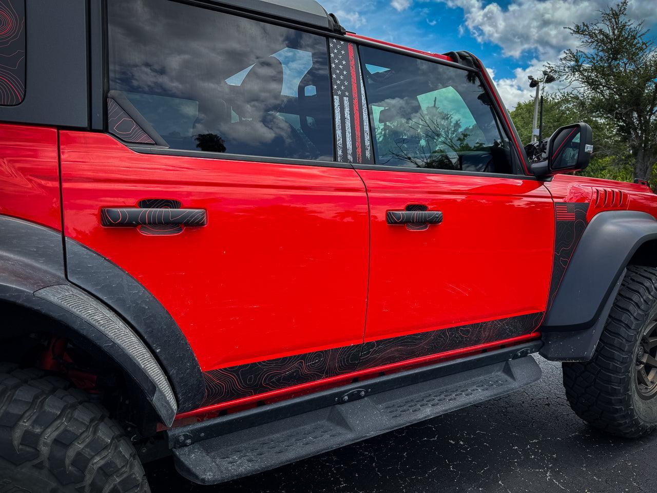 Topo EZ Install Door Cup Protectors - 2021+ Bronco