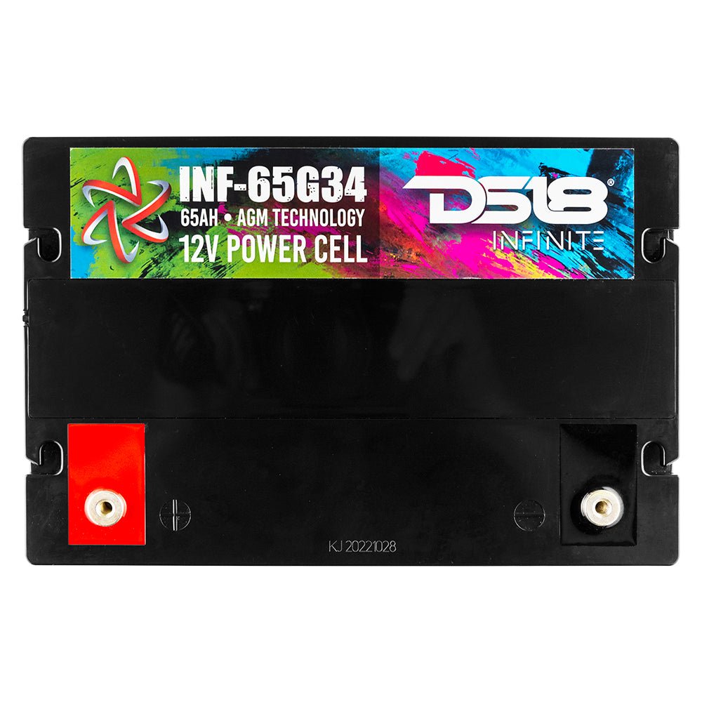 INFINITE 65 AH AGM Group 34 Power Cell 12 Volt Battery
