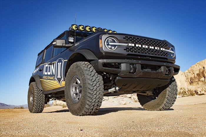 ICON 2021-2023 Ford Bronco, Front, 1.5-4 inch Lift, V.S. 2.5 Series Coilover Kit, Internal Reservoir