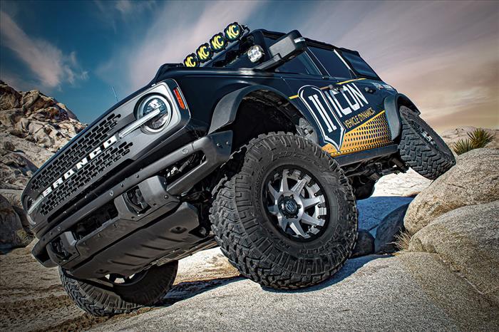 ICON 2021-2023 Ford Bronco, Non-Sasquatch, 3-4 inch Lift, Stage 3 Suspension System, Billet, Heavy Rate Rear Spring