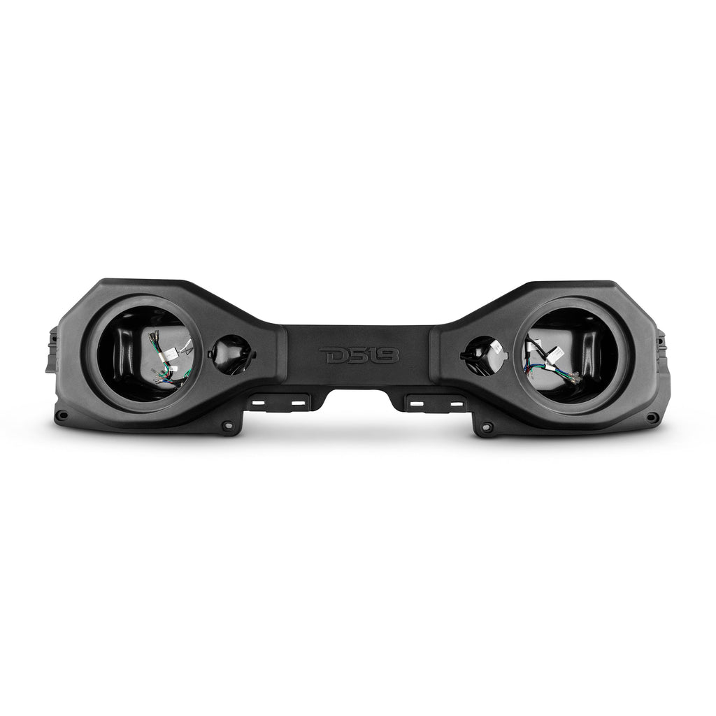 Jeep JL/JLU,JT Overhead Bar System Fits 2 X 8" Speakers and 2 X 3.78" Tweeters -Black