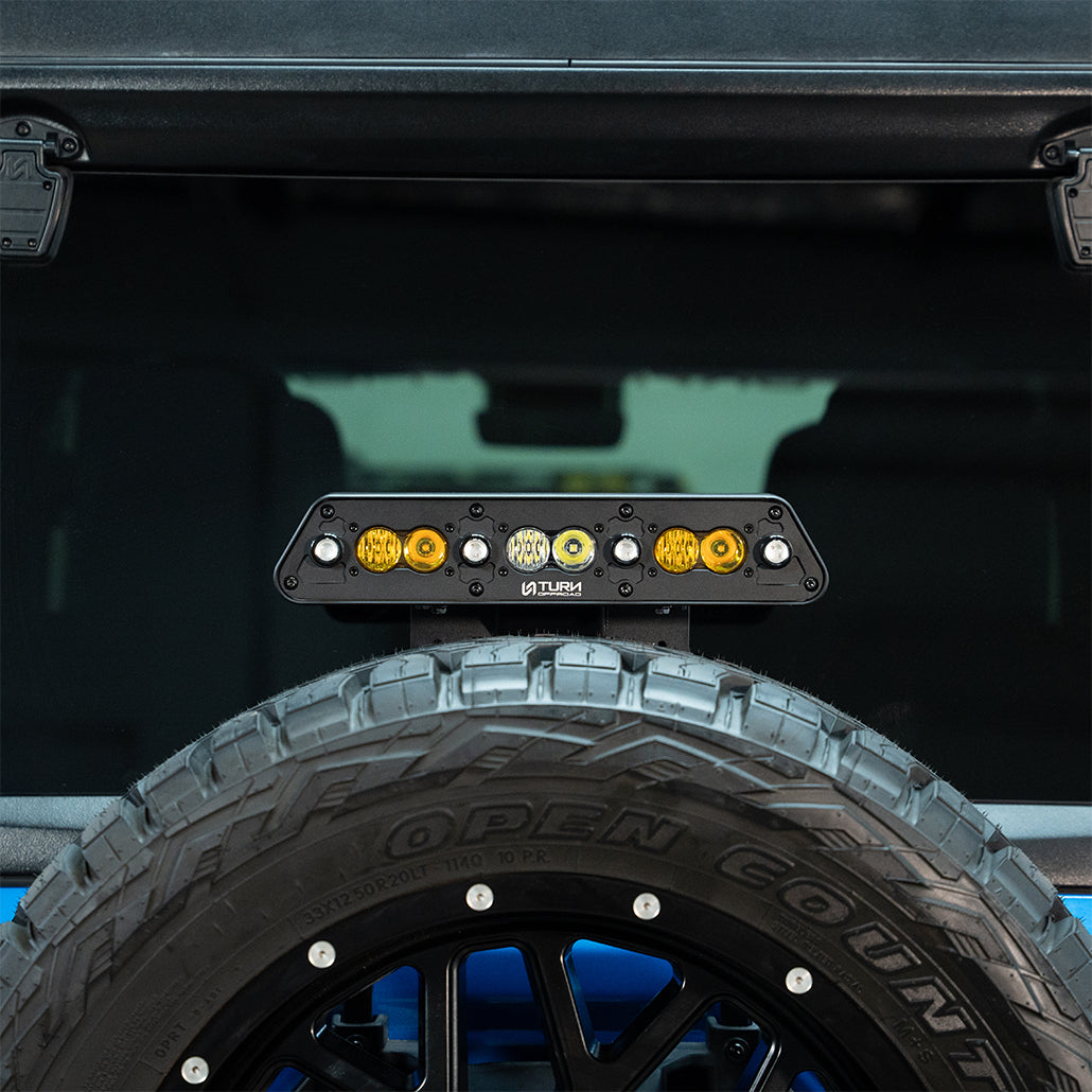 Billet Chase Light and 3rd Brake Light for Jeep Wrangler JL