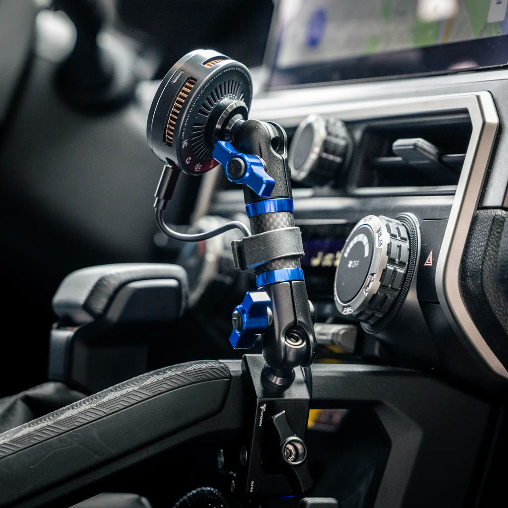 2024+ Toyota Tacoma & 2025+ Toyota 4Runner Passenger Side Grab Handle Mount with MagSafe Phone Holder