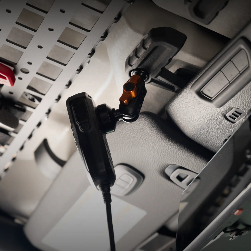 2018+ Jeep Wrangler JL, 2020+ Gladiator, and 2021+ Wrangler 4xe LINK™ Freedom Panel Mount With Qi2.2/MagSafe Charging & Cooling Phone Holder | 2" Arm