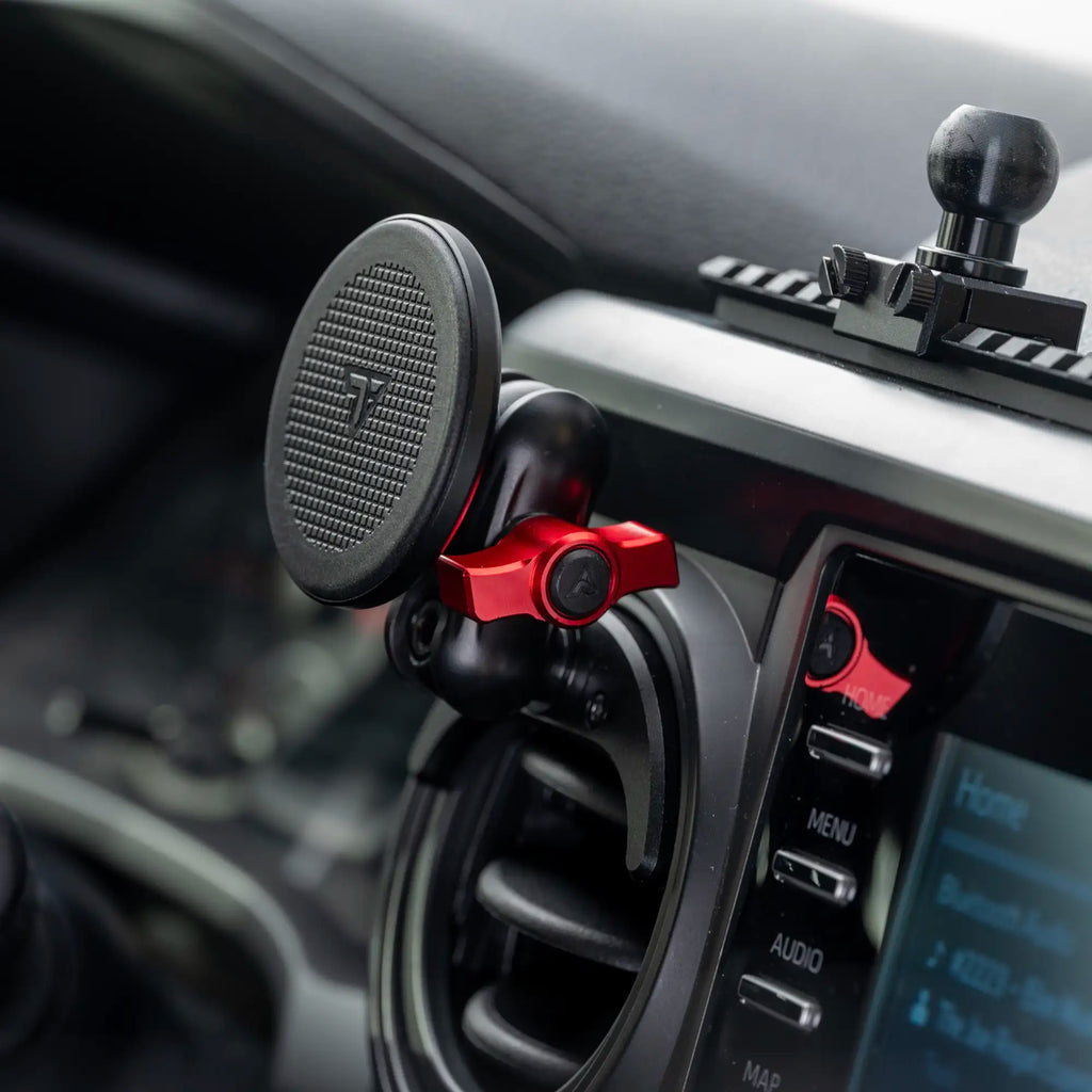 2016-2023 Toyota Tacoma & 2014-2021 Tundra LINK™ Vent Mount Bracket With 20LITE Phone Holder | Choose Your Arm Length
