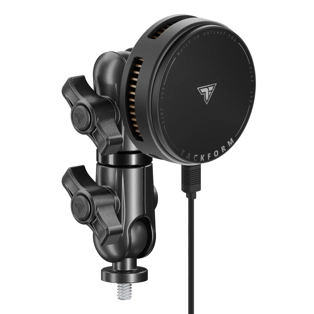 LINK™ Qi2.2/MagSafe Charging & Cooling Phone Mount | Accessory Ready Dash and Grab Handle Compatible | 2021+ Ford Bronco | 3.5" Arm