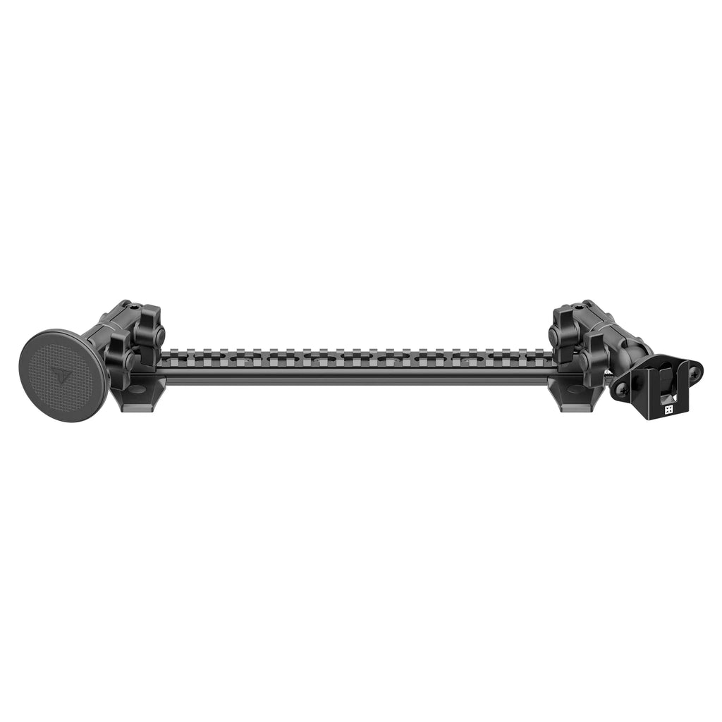 2010-2024 Toyota 4Runner Tackform Assault Track Picatinny Dash Bracket With MagSafe Phone & CB Mic Holder