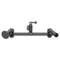 2010-2024 Toyota 4Runner Tackform Assault Track Picatinny Dash Bracket With MagSafe Phone, CB Radio Microphone, and GoPro/Action Cam Holders
