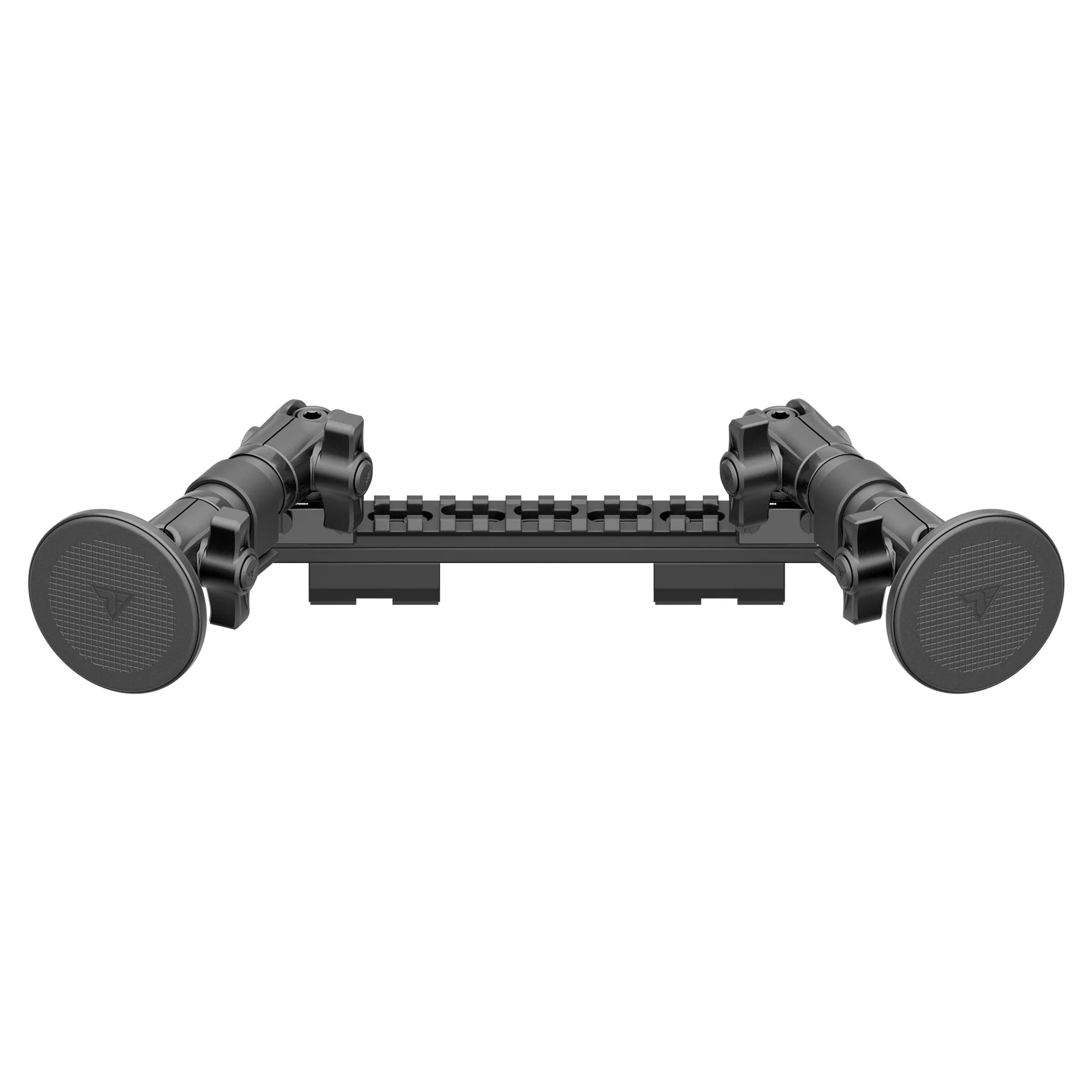 2019-2023 Ford Ranger (WITHOUT Switch Panel) Tackform Assault Track Picatinny Dash Bracket With Dual MagSafe Phone Holders