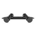 2021+ Ford F-150 (See Compatibility Info For Specific Year/Trim Fitment Details) Tackform Assault Track Picatinny Dash Bracket With Dual MagSafe Phone Mounts