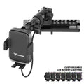 2024+ Jeep Wrangler JL & Gladiator (Not Compatible With 4xe) Tackform Assault Track Picatinny Dash Bracket With Wireless Charging Phone Mount | Driver Side