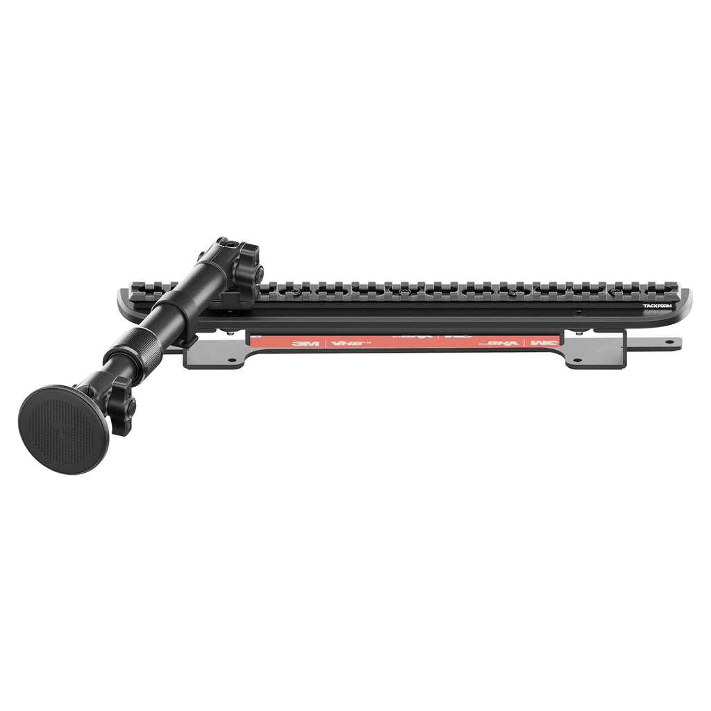 2024+ Ford F-150 (See Compatibility Info For Specific Year/Trim Fitment Details) Tackform Assault Track Picatinny Dash Bracket With MagSafe Phone Mount | Telescoping Arm