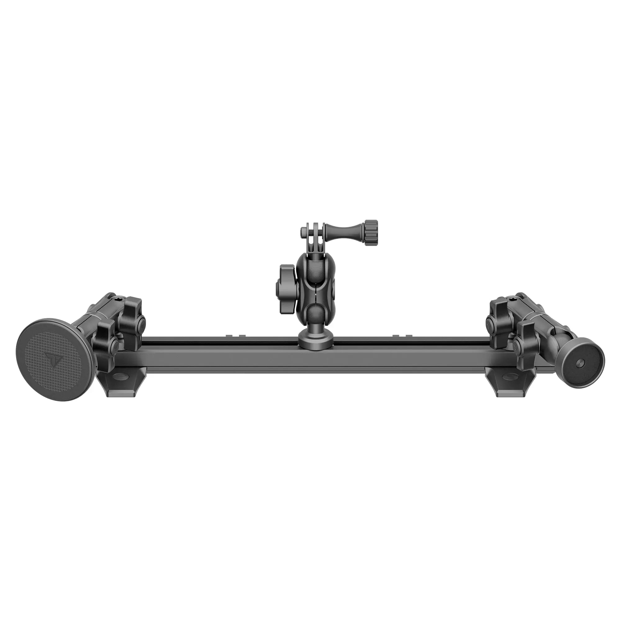 2010-2024 Toyota 4Runner Tackform Slim Track Dash Bracket With MagSafe Phone Mount, Midland MXT275/575 Magnetic Radio Holder & GoPro/Action Camera Mount