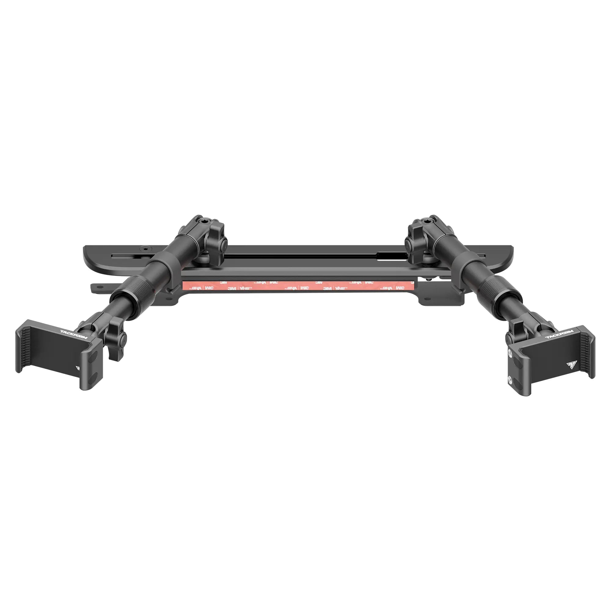 2024+ Ford F-150 (See Compatibility Info For Specific Year/Trim Fitment Details) Tackform Slim Track Dash Bracket With Dual 20LITE Phone Mounts | Telescoping Arm