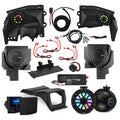 Can-Am Maverick X3 Stage 5 - Dash Speaker Panels, 8" Tower Speakers, Dual 12” Subwoofer, Amplifier, Bluetooth Radio & LED Lights