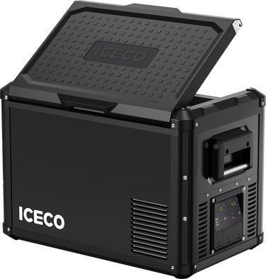 ICECO VL45 Pro Dual Zone 45QT Portable Cooler Black