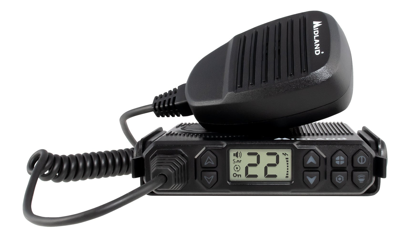 Midland Micro Mobile 5 Watt GMRS Radio with Weather and Magnetic Mount Antenna [A]