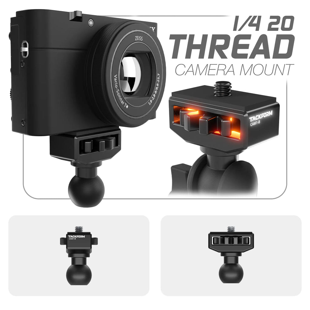 LINK™ Camera Mount | Accessory Ready Dash and Grab Handle Compatible | 2021+ Ford Bronco | 3.5" Arm