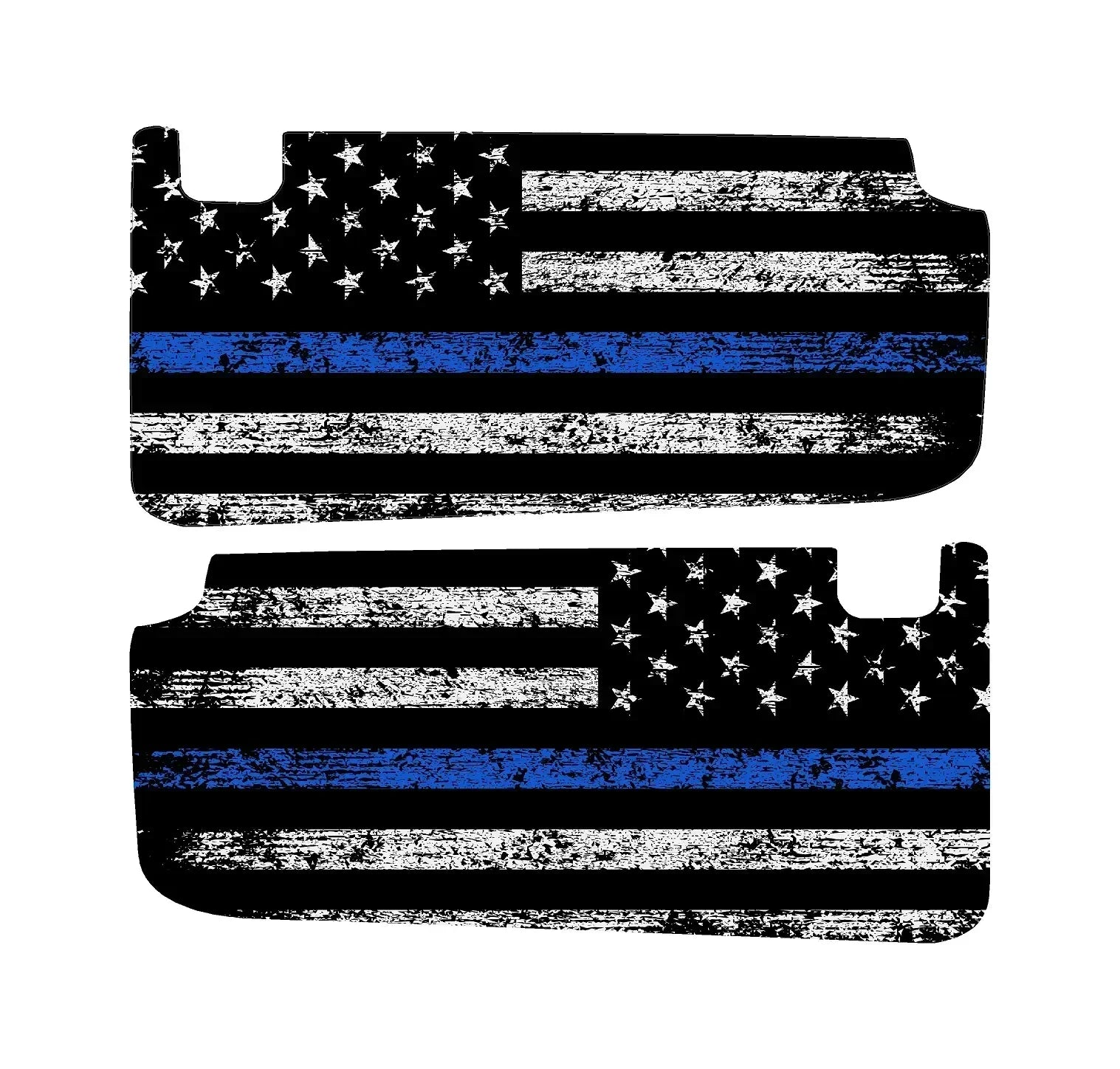 Freedom Series Sun Visor Overlays - 2018+ Wrangler JL / Gladiator JT