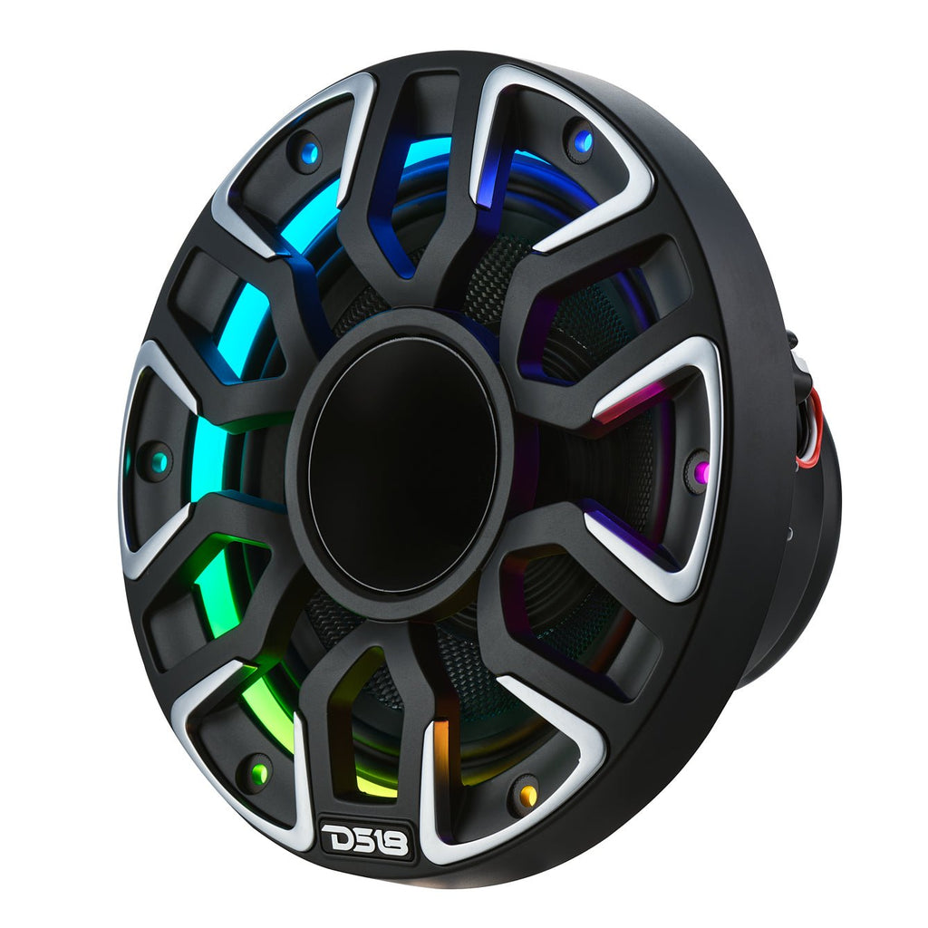 6.5” Marine Grade Hybrid Coaxial Speaker With Neodymium Magnet, Kevlar Cone, and Compression Driver | 200W RMS 4-Ohm