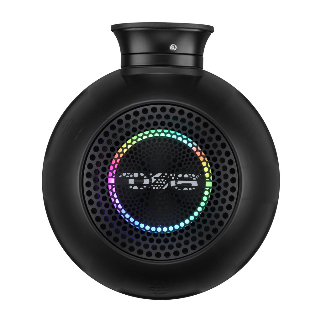 6.5" NXL-iQ Marine Short Tower Coaxial Speakers with Digital LED Lights, 150W RMS, 300W Max, 4-Ohm