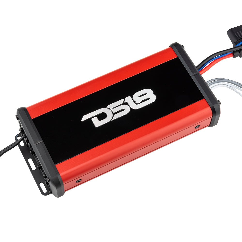 2014-Up Harley-Davidson Street Glide or Road Glide Rear Upgrade Package - 2x PRO Mid-Range w/ Driver | 1x Marine Amp