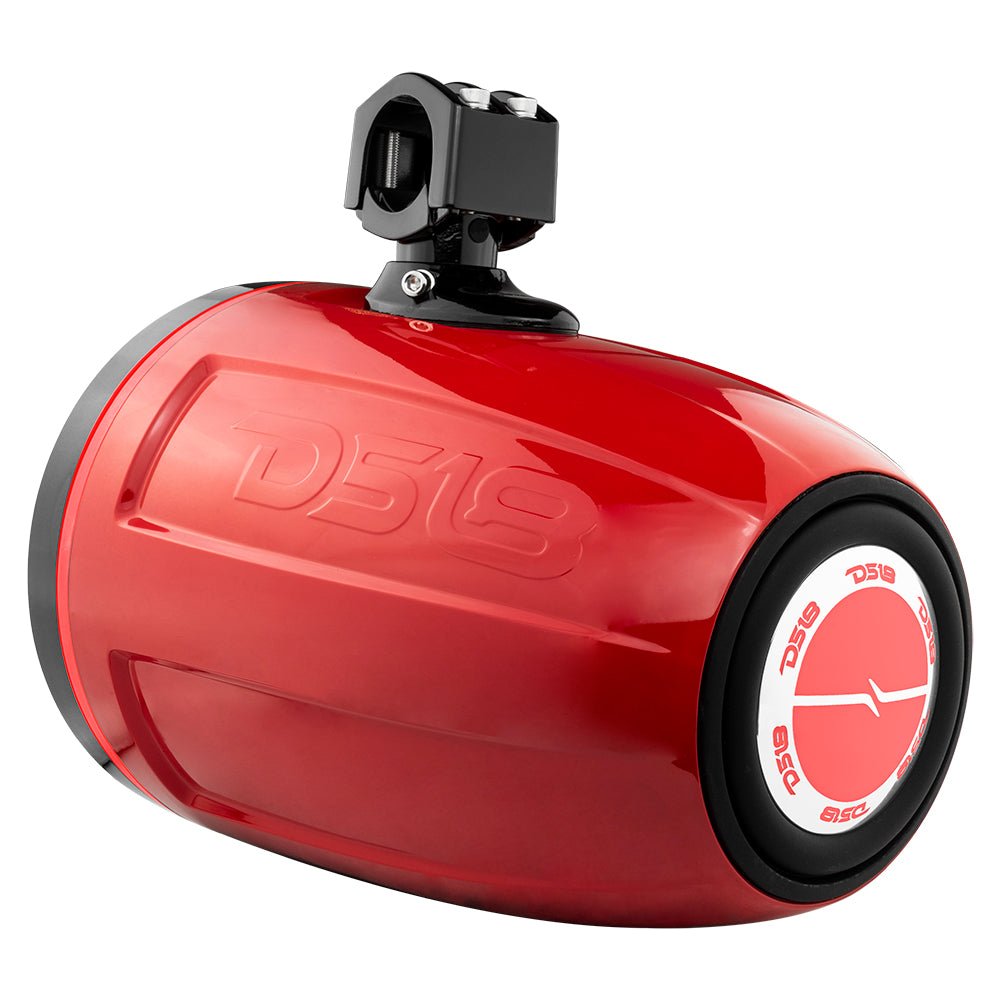 NXL 10" Neodymium Marine and Powersports Towers with Built-in Passive Radiator, 1" Driver and LED RGB Lights 300 Watts Rms