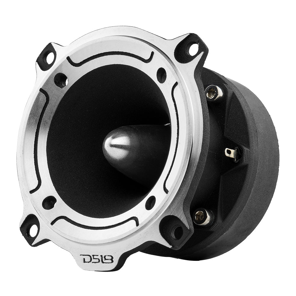 3” PRO Aluminum Super Bullet Tweeter – 240 Watts with Built in Crossover - Silver