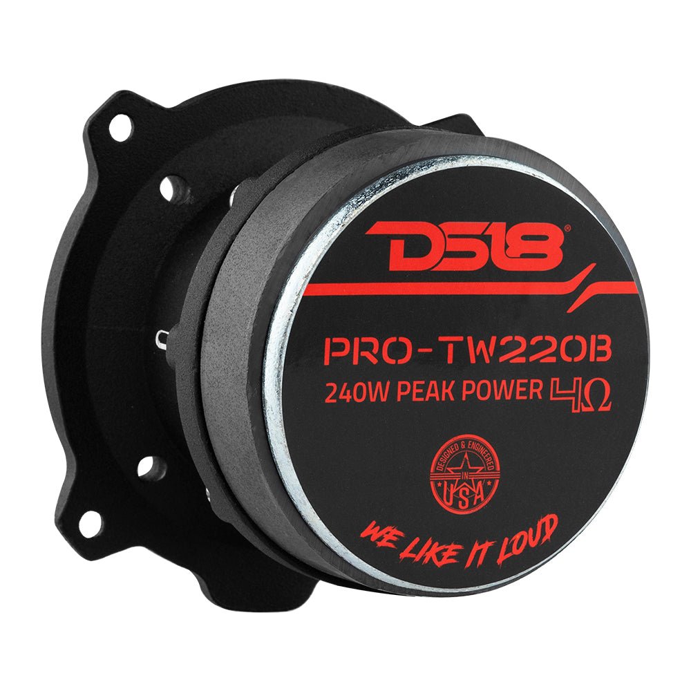 Refurbished - 3” PRO Aluminum Super Bullet Tweeter – 240 Watts with Built in Crossover