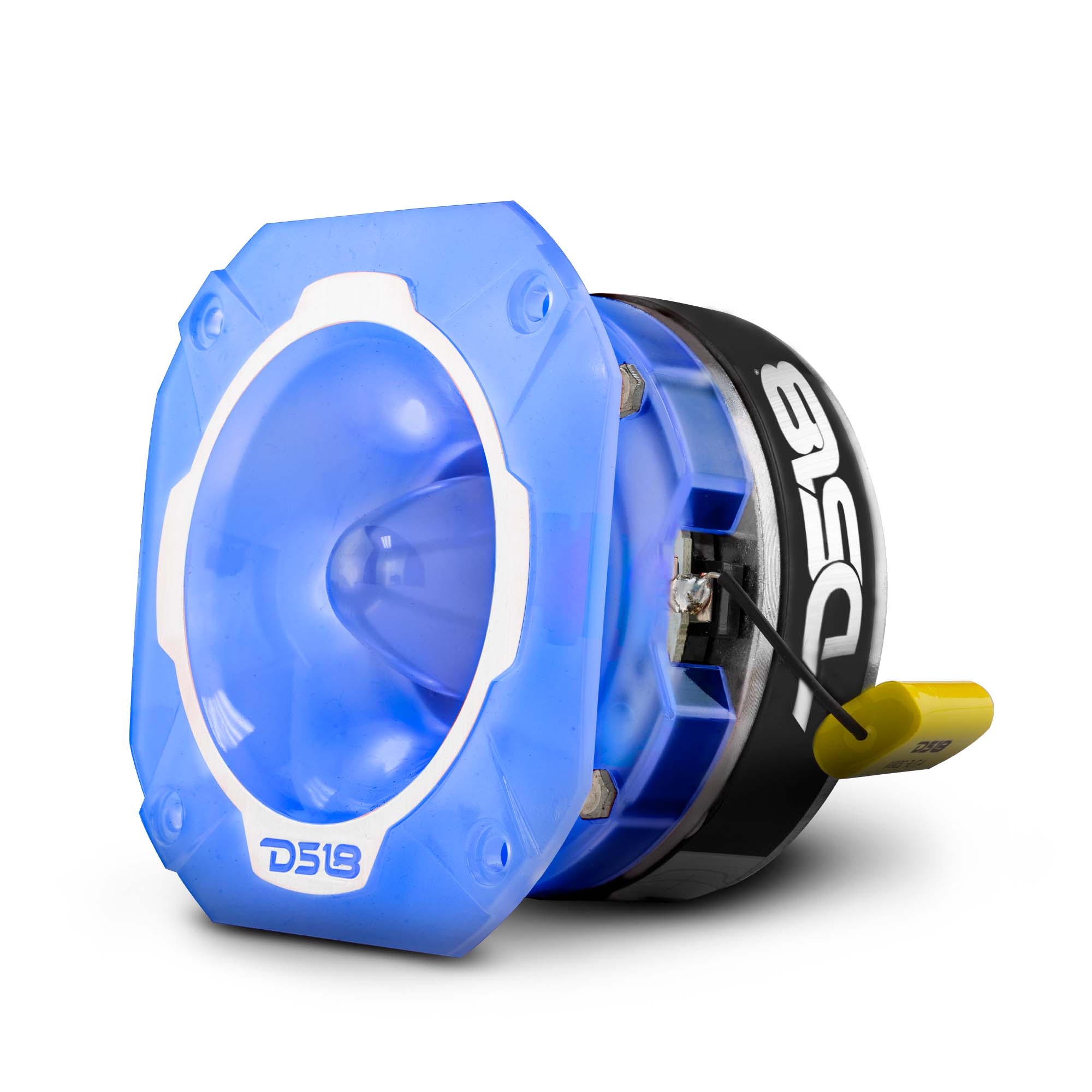 4" Super Bullet Tweeter 250 Watts 1.5" Titanium 4-Ohm Vc with RGB LED Lights