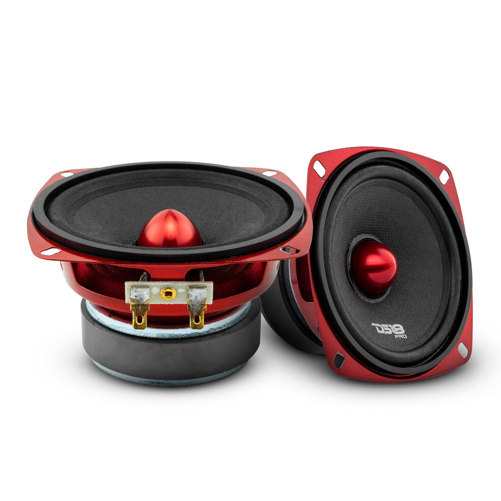 PRO-X 4" Mid-Range Loudspeaker with Bullet | 100W RMS 4-Ohm