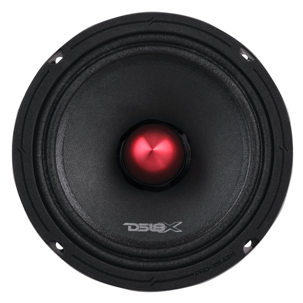 PRO-X 6.5" Mid-Range Loudspeaker with Bullet and OEM Adapter Kit | 250W RSM 4-Ohm