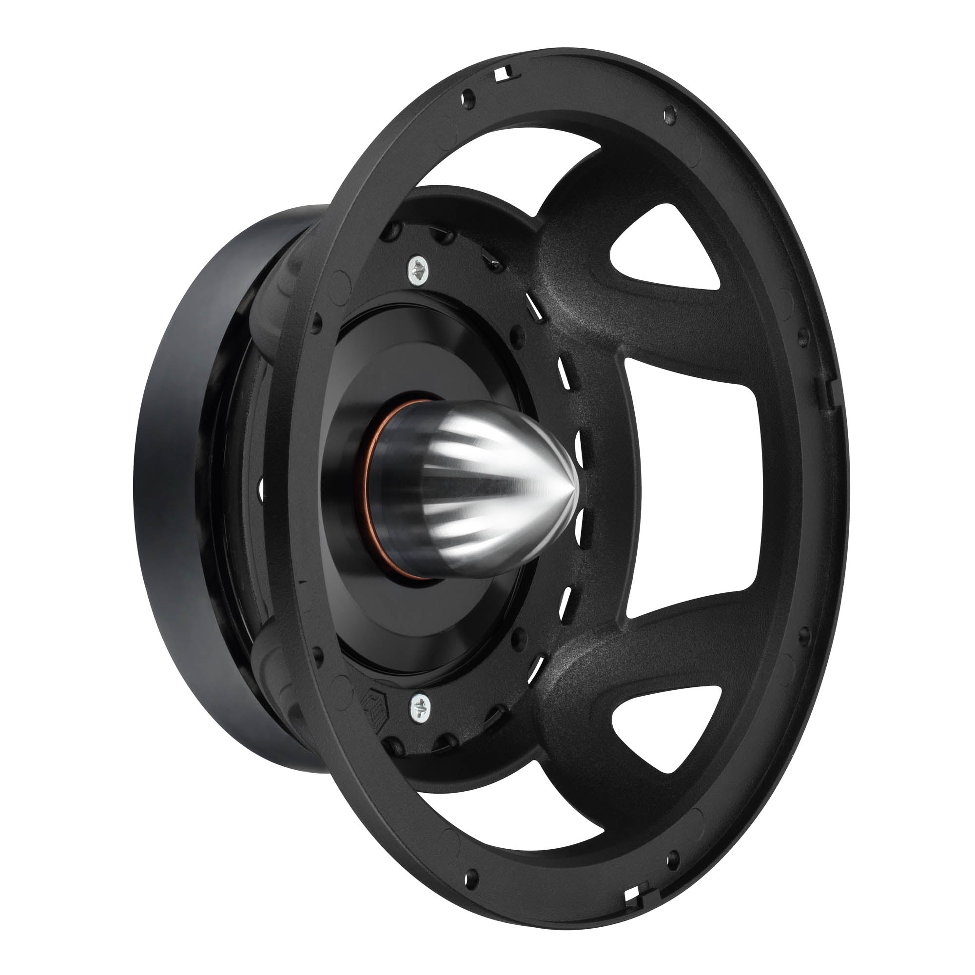 PROJECT360 8” High-Sensitivity Mid-High Loudspeaker with Bullet - 300W RMS 8-Ohm - Rotating Recone Design For Quick Repair
