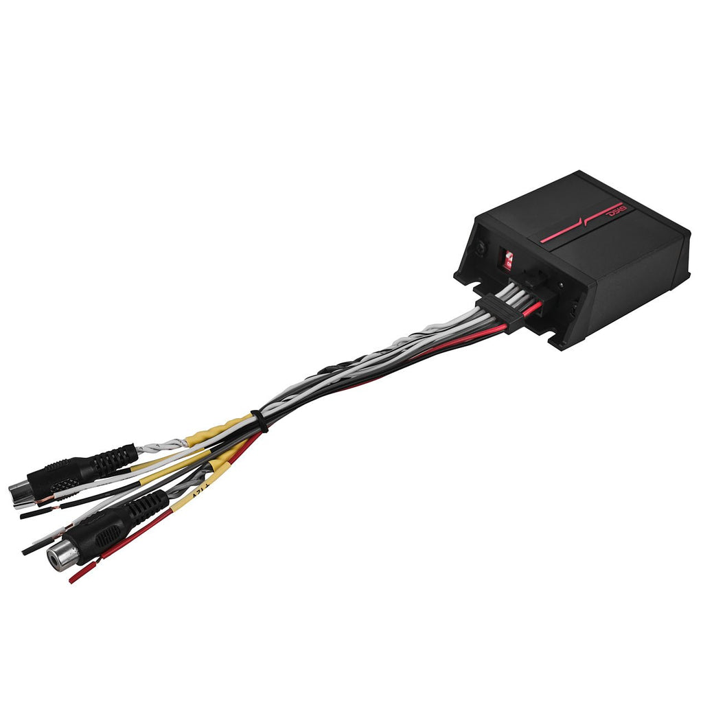 2-Channel Lossless Audio Line Output Converter with Auto Turn-On And Speaker Emulator