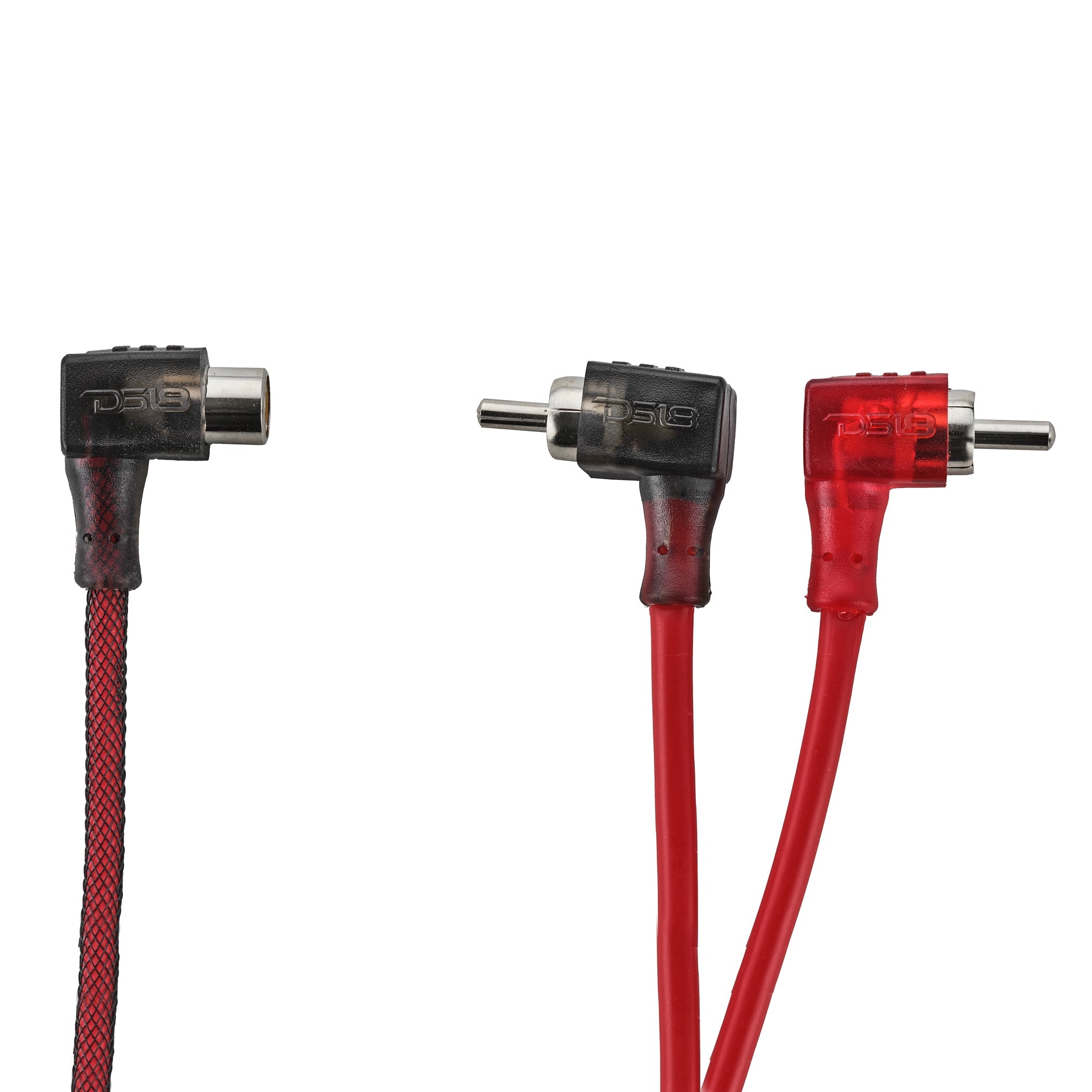 Ultra Flex 100% OFC RCA L Connector 1 Female/2 Male