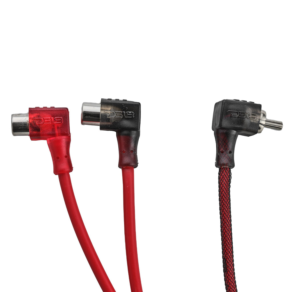 Ultra Flex 100% OFC RCA L Connector 1 Male/2 Female