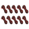12 ft Ultra Flex 100% OFC RCA Cable Wire – 10-Pack