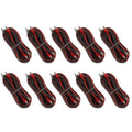 20 ft Ultra Flex 100% OFC RCA Cable Wire – 10-Pack
