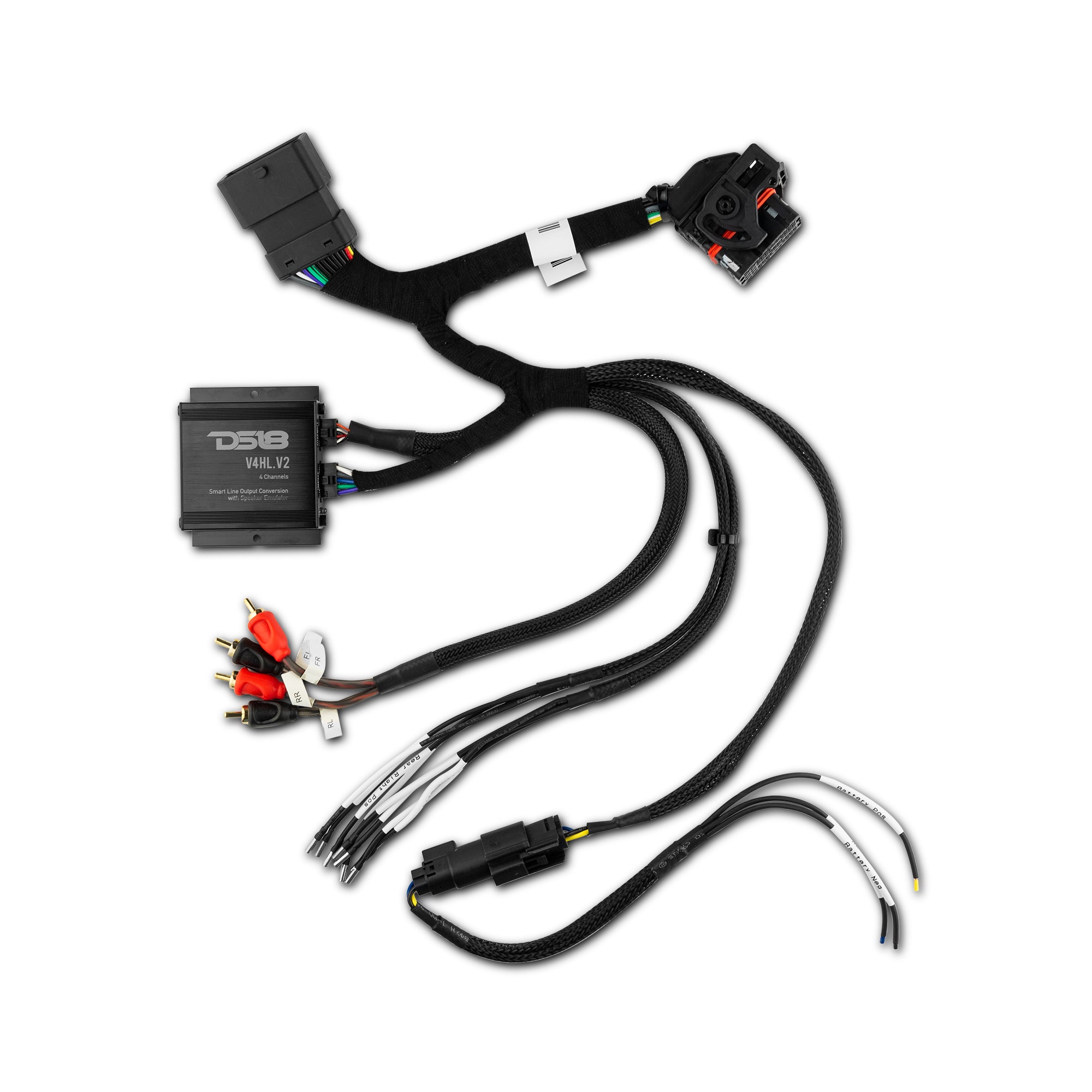 2014-Up Harley-Davidson Street Glide or Road Glide Rear Upgrade Package - 2x PRO Mid-Range w/ Twetter| 1x Marine Amplifier