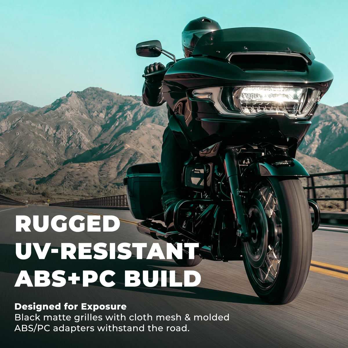 Harley-Davidson Saddlebag Speaker Lid Conversion Kit for models 2024+