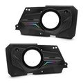 Polaris RZR-XP 2014-2023 Rear Door Panels for 6.5" Speakers with Digital LED Lighting