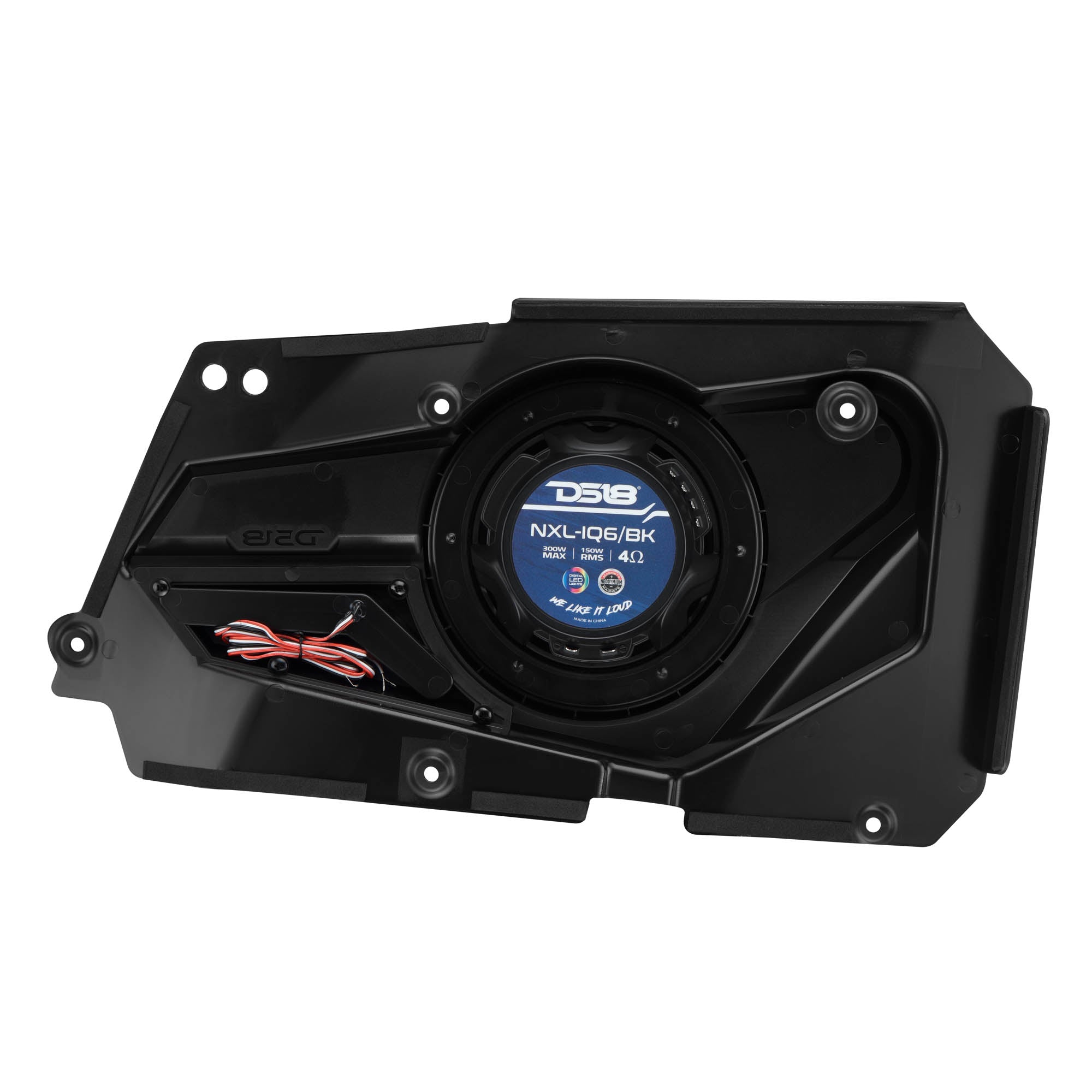 Polaris RZR-XP 2014-2023 Rear Door Panels Loaded with NXL-iQ 6.5" Coaxial Speakers with Digital LED Lighting