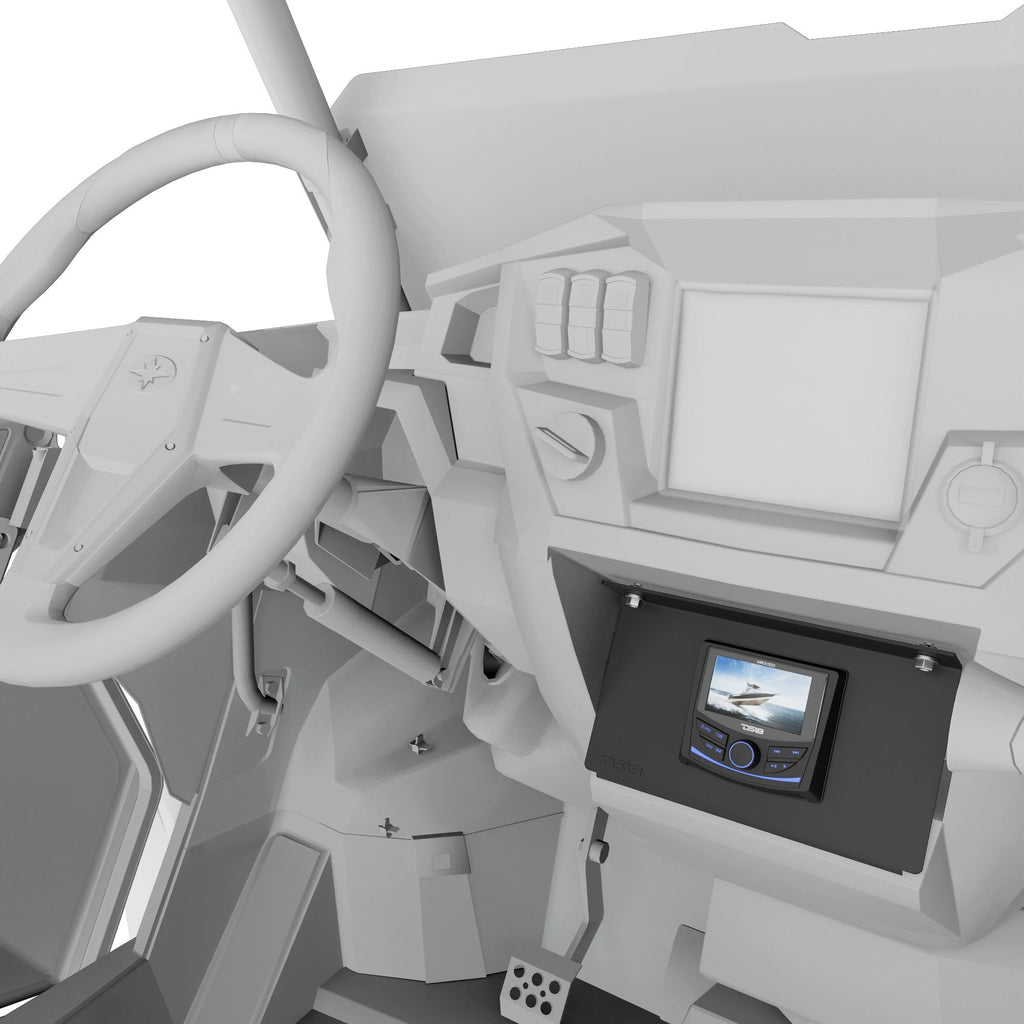 Polaris RZR-XP 2014-2023 Pocket Mount Compatible with MRX150 Head-Unit