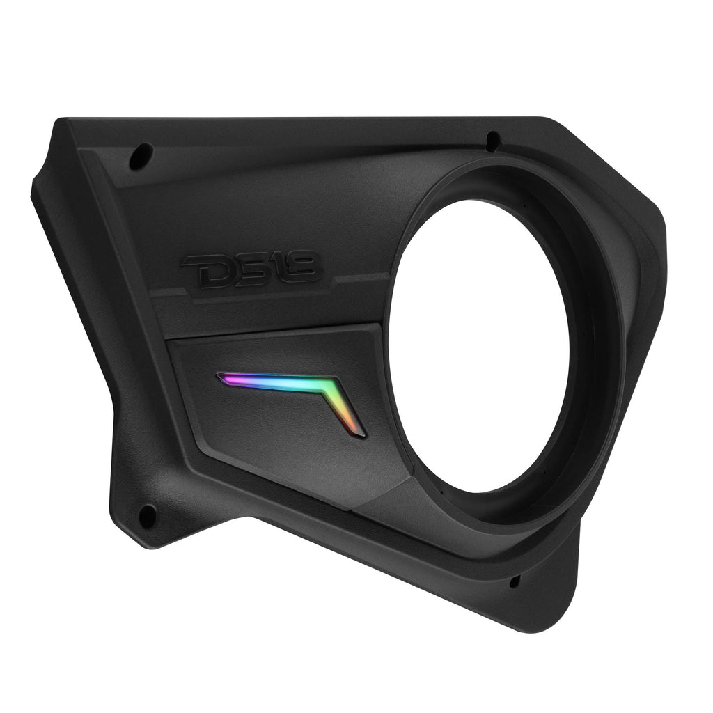 Polaris RZR Rear Door Panels for 8" Speakers with Digital LED Lighting