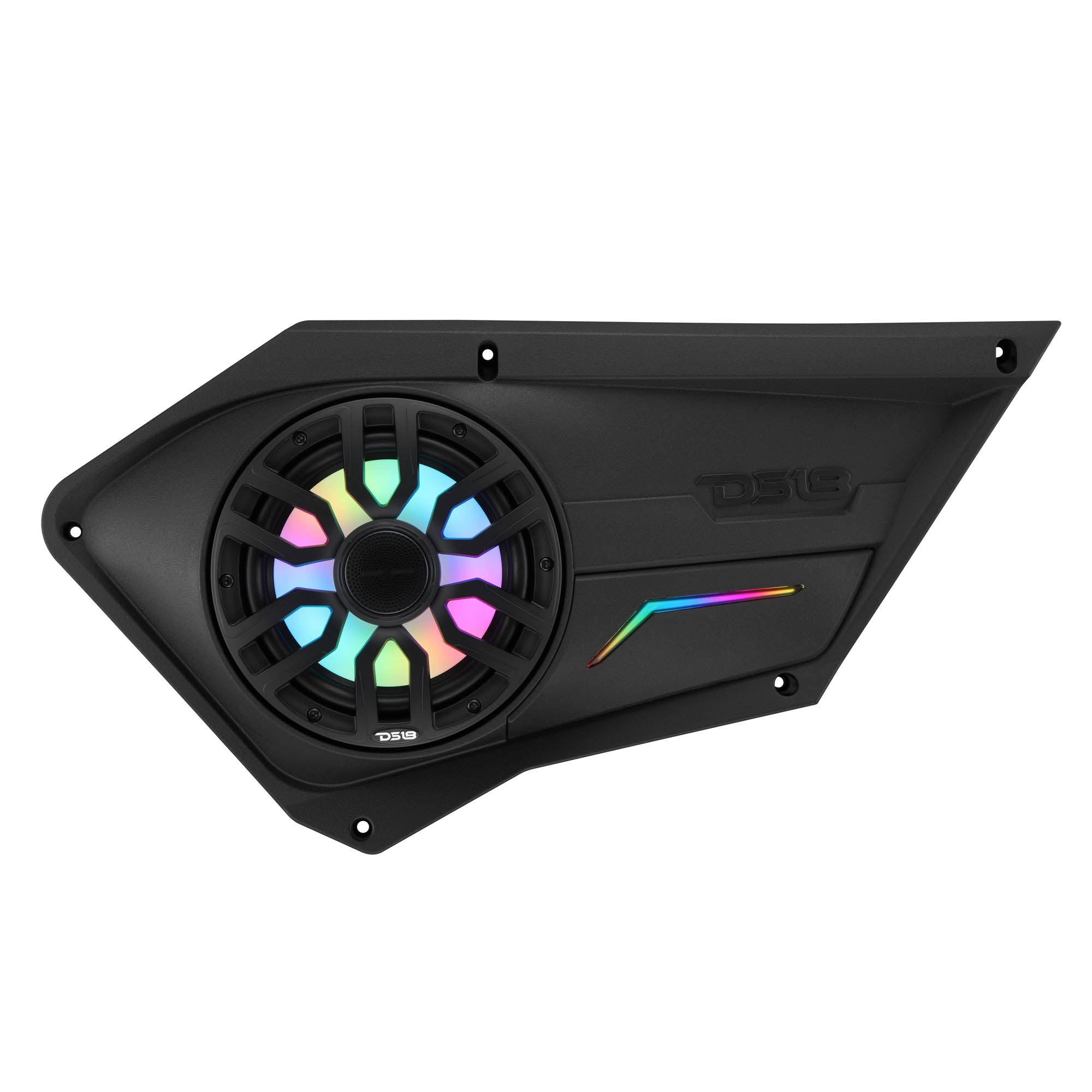 Polaris RZR Front Door Panels Loaded with NXL-IQ/BK 8" Coaxial Speakers