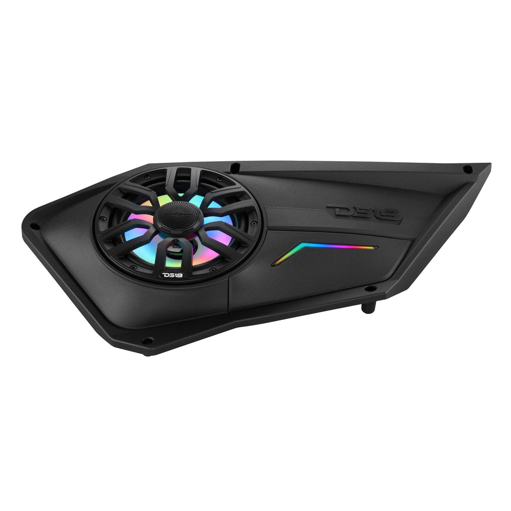 Polaris RZR Front Door Panels Loaded with NXL-IQ/BK 8" Coaxial Speakers