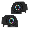 Polaris RZR-PRO 2020-2024 Rear Speaker Pods Loaded with NXL-iQ 6.5" Coaxial Speakers with Digital LED Lighting