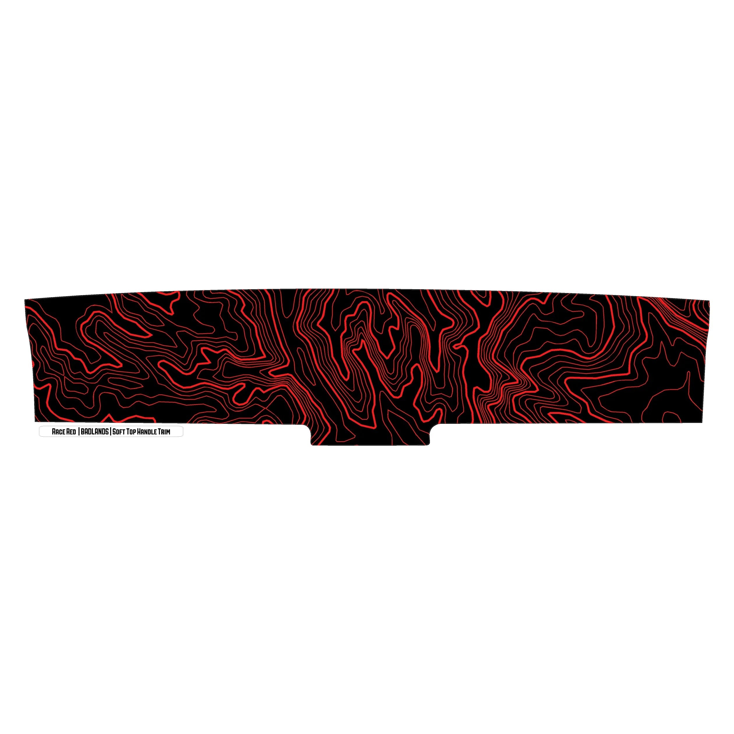 Topo Soft Top Bronco Panel Overlay - 2021+ Bronco Factory Soft Top