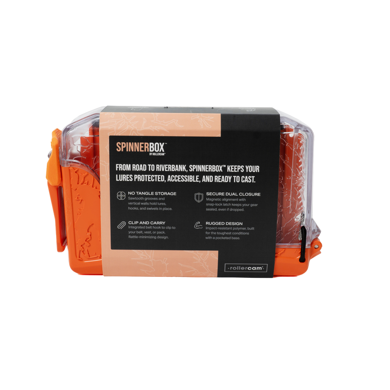 Rollercam Orange Spinnerbox (Pack of 1)