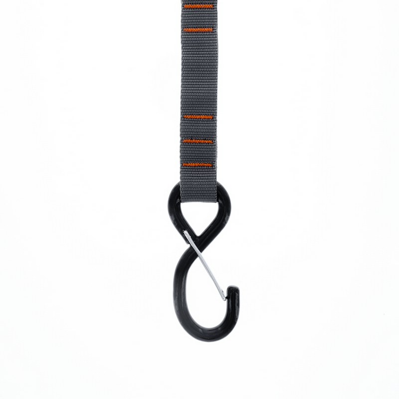Rollercam 1in Gray Hook End 6ft (Pack of 2)
